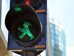 Ampelmännchen, little traffic light man