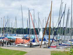 Wannsee Lake, one of the closest lakes to Berlin