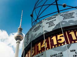 The World Clock at Alexanderplatz