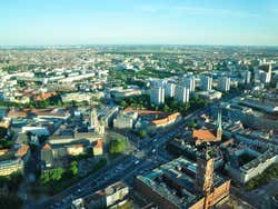 The Fernsehturm, views